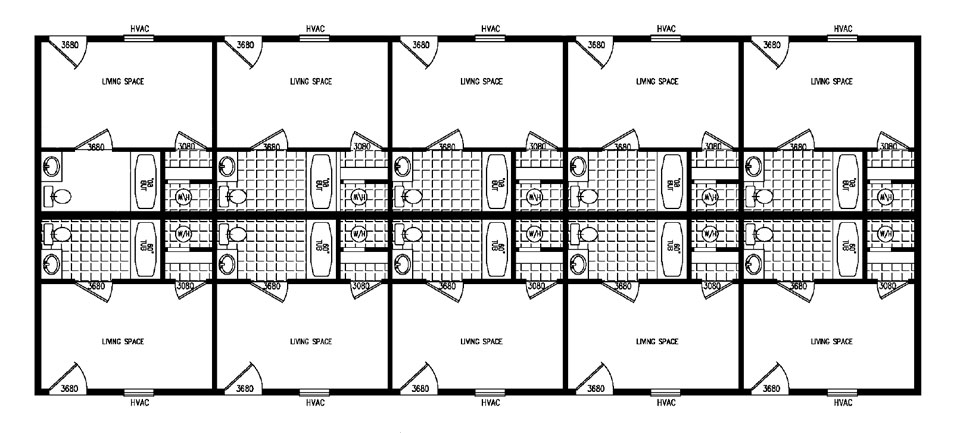 2220 sq. ft. 10 Room Motel